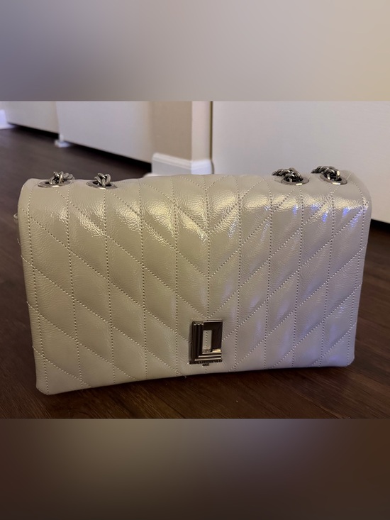 Karl Lagerfeld Handbags - Karl Lagerfeld Gray patent leather